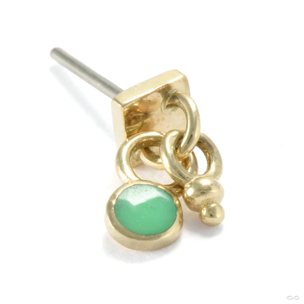 A Few Things Square Press-fit End in Gold from Pupil Hall - Image 4