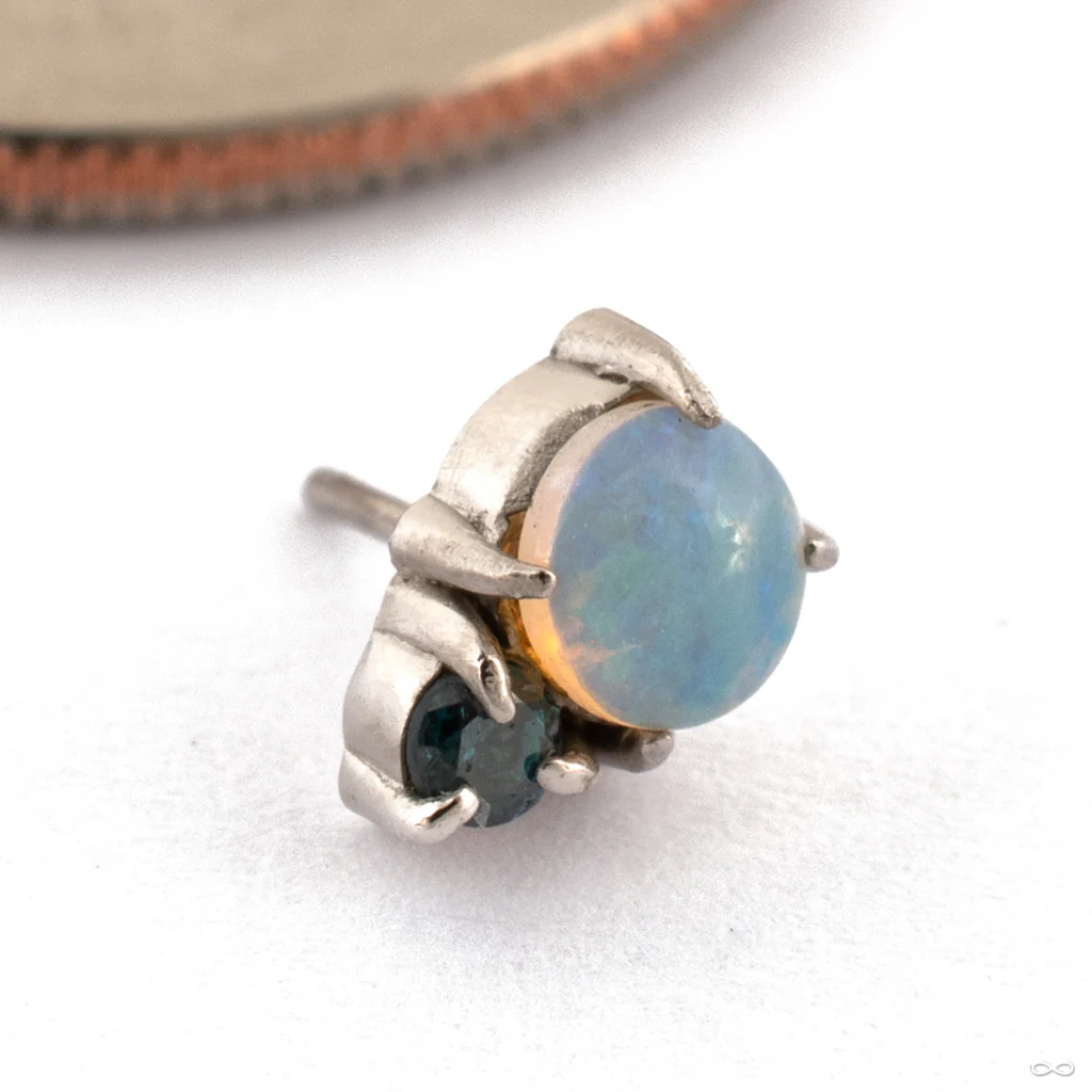 Afterglow Press-fit End in Gold from Maya Jewelry - Image 4