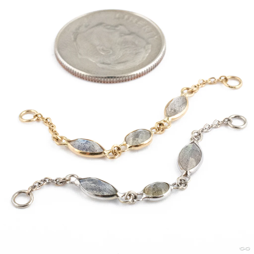 Amelia Chain in Gold from Hialeah