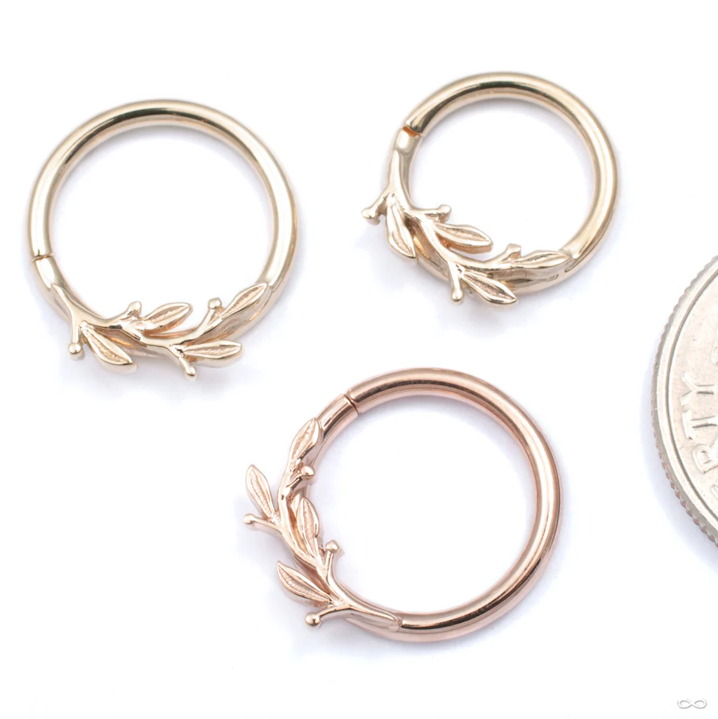Amity Seam Ring in Gold from BVLA