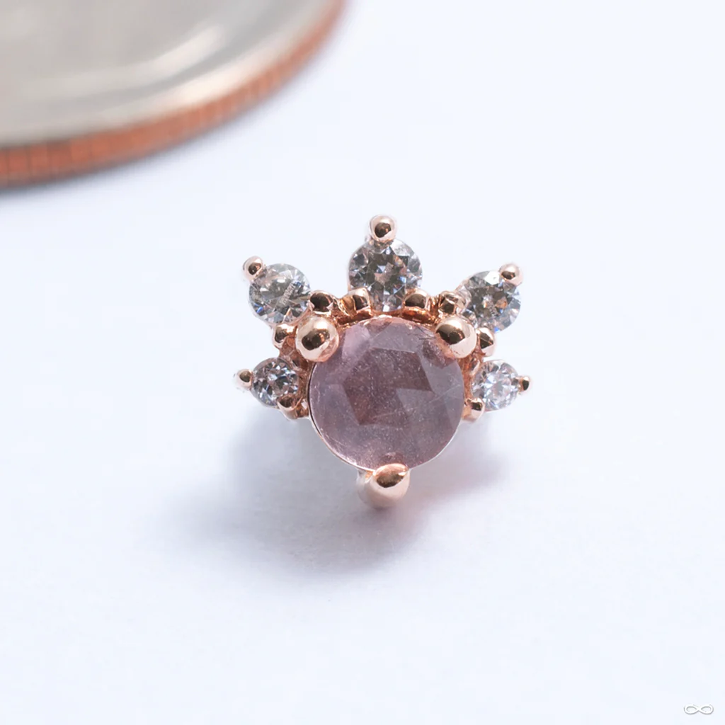 Anaya Threaded End in Gold from BVLA