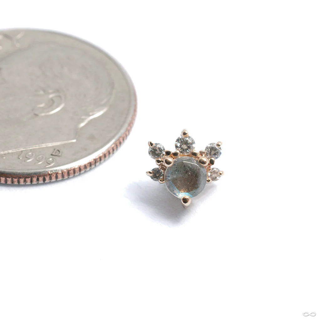 Anaya Threaded End in Gold from BVLA - Image 2