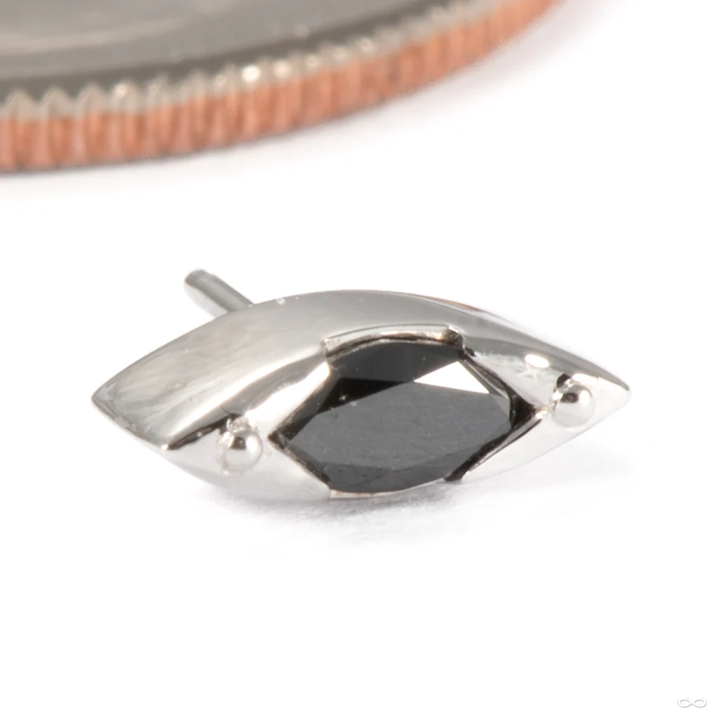 Andromeda Press-fit End in Gold from Tether Jewelry - Image 3