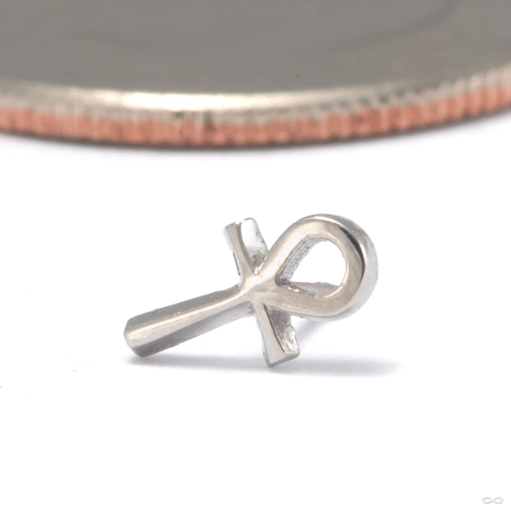 Ankh Press-fit End in Gold from Tawapa - Image 3
