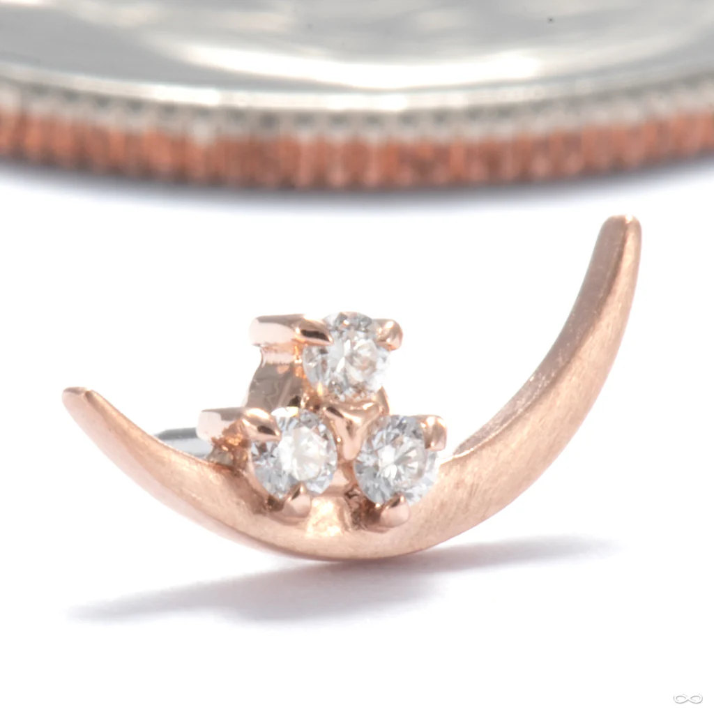 Apollo Press-fit End in Gold from Tether Jewelry - Image 2