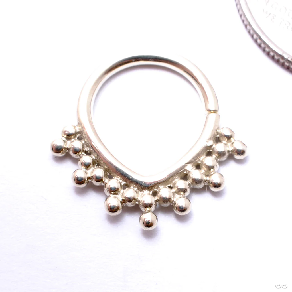 Ashani Seam Ring in Gold from Buddha Jewelry - Image 3