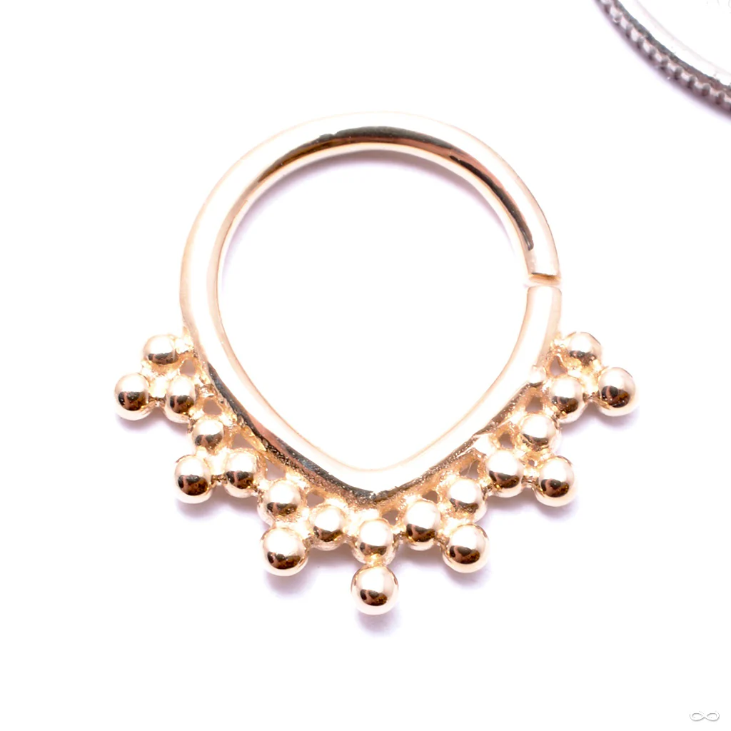 Ashani Seam Ring in Gold from Buddha Jewelry - Image 4