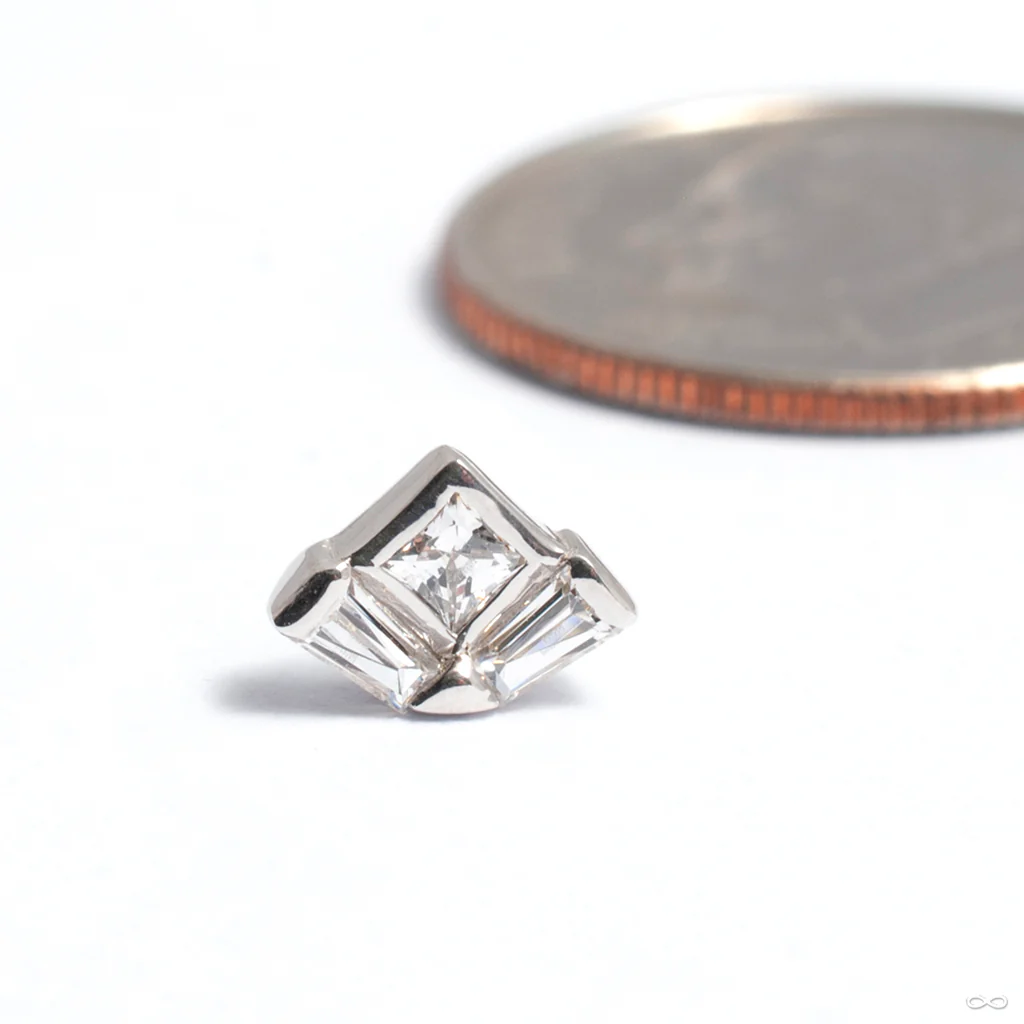 Aspire Press-fit End in Gold from Buddha Jewelry - Image 3