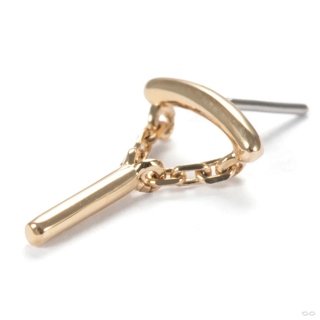 Aydan Press-fit End in Gold from Junipurr Jewelry - Image 3