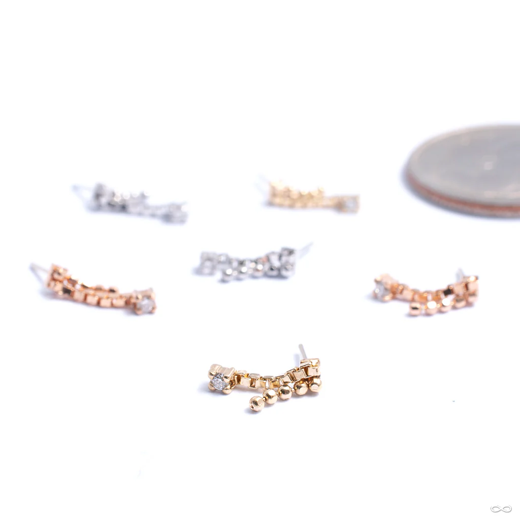 Bada Bing! Press-fit End in Gold from Pupil Hall