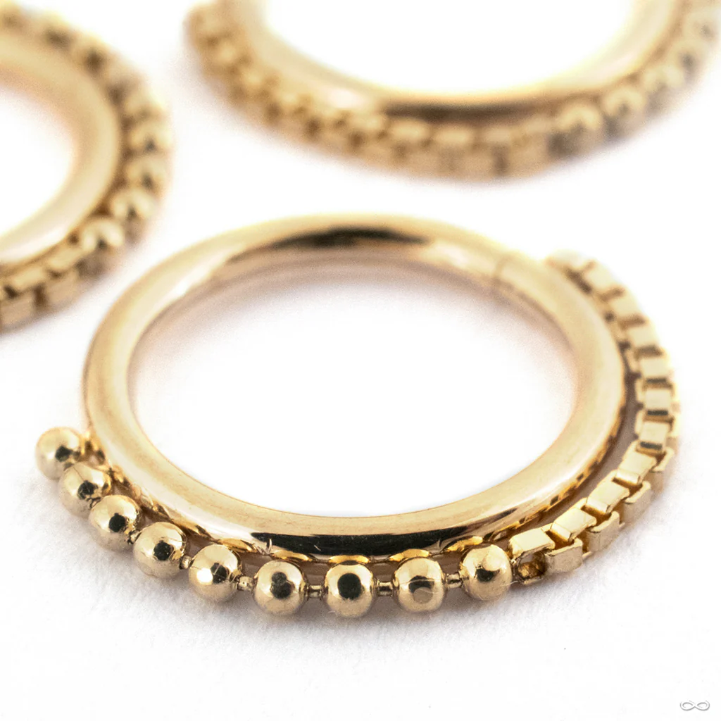 Bada Seam Ring in Gold from Pupil Hall - Image 3