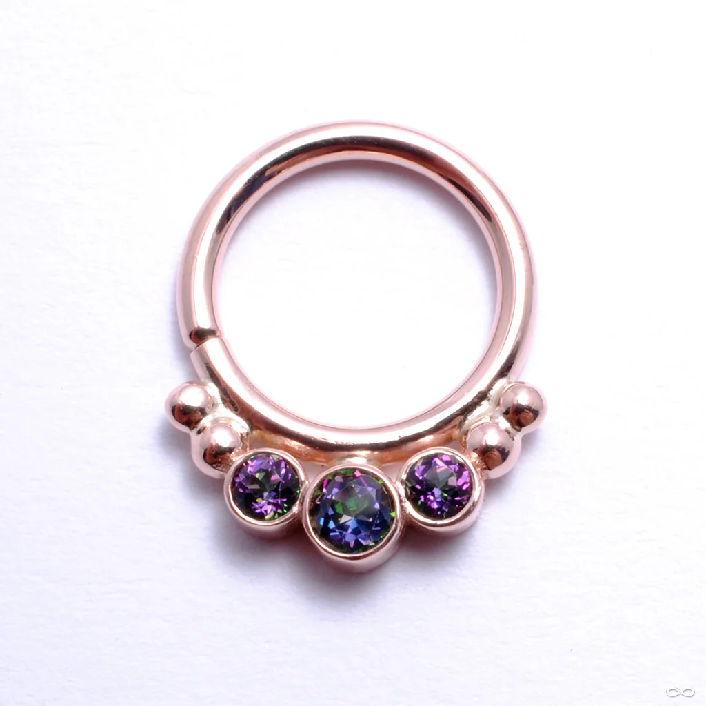 Barra Seam Ring in Gold from BVLA