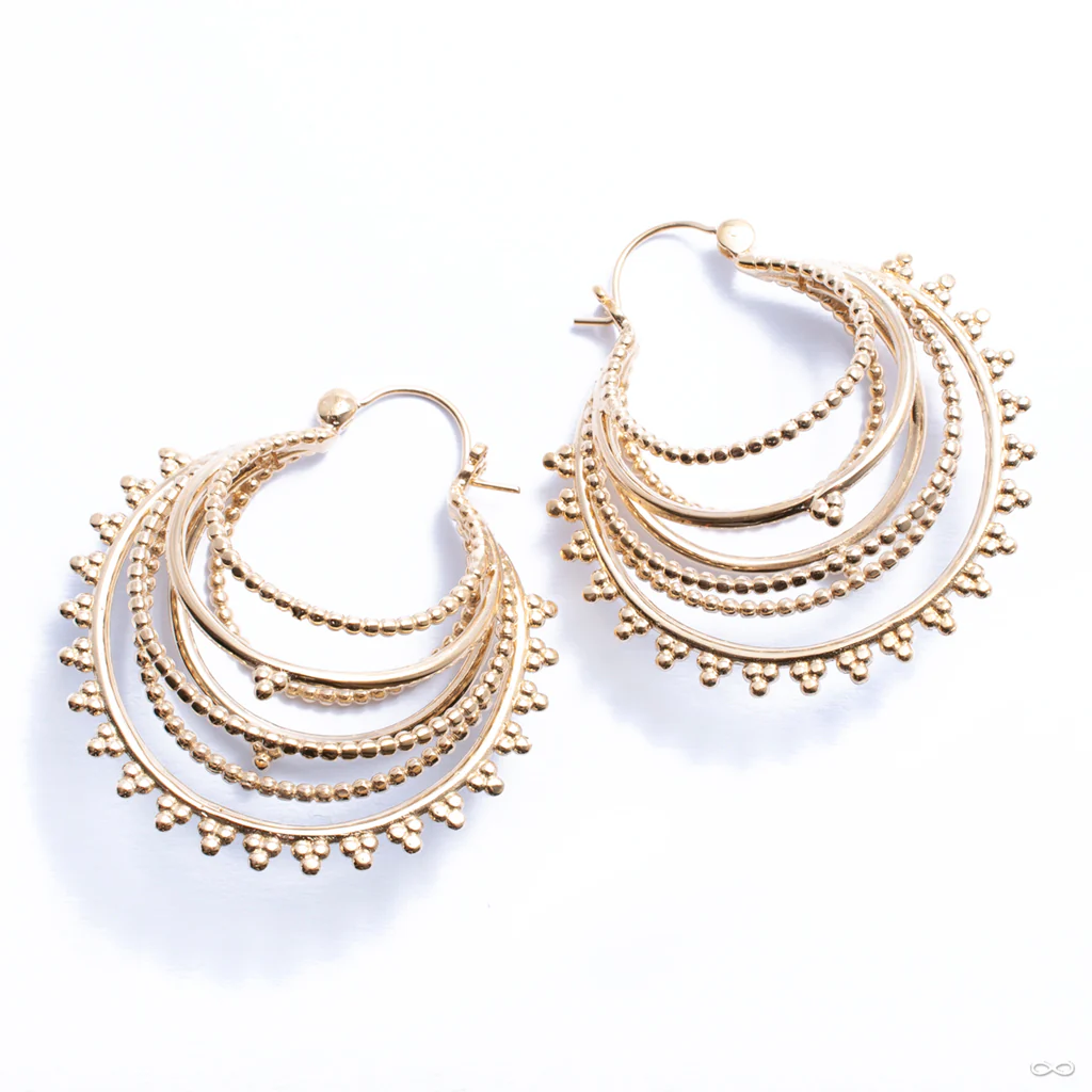 Beaded Warrior Earrings from Tawapa - Image 2