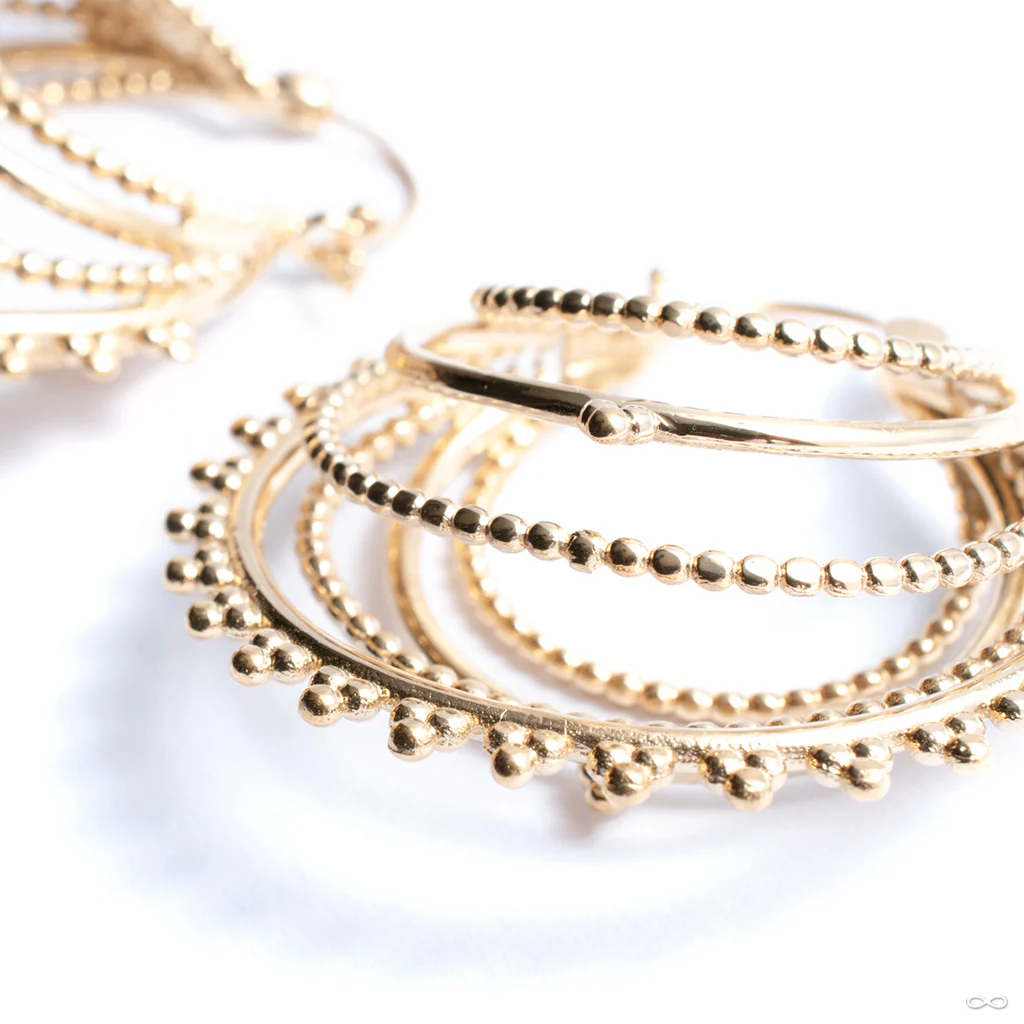Beaded Warrior Earrings from Tawapa - Image 4