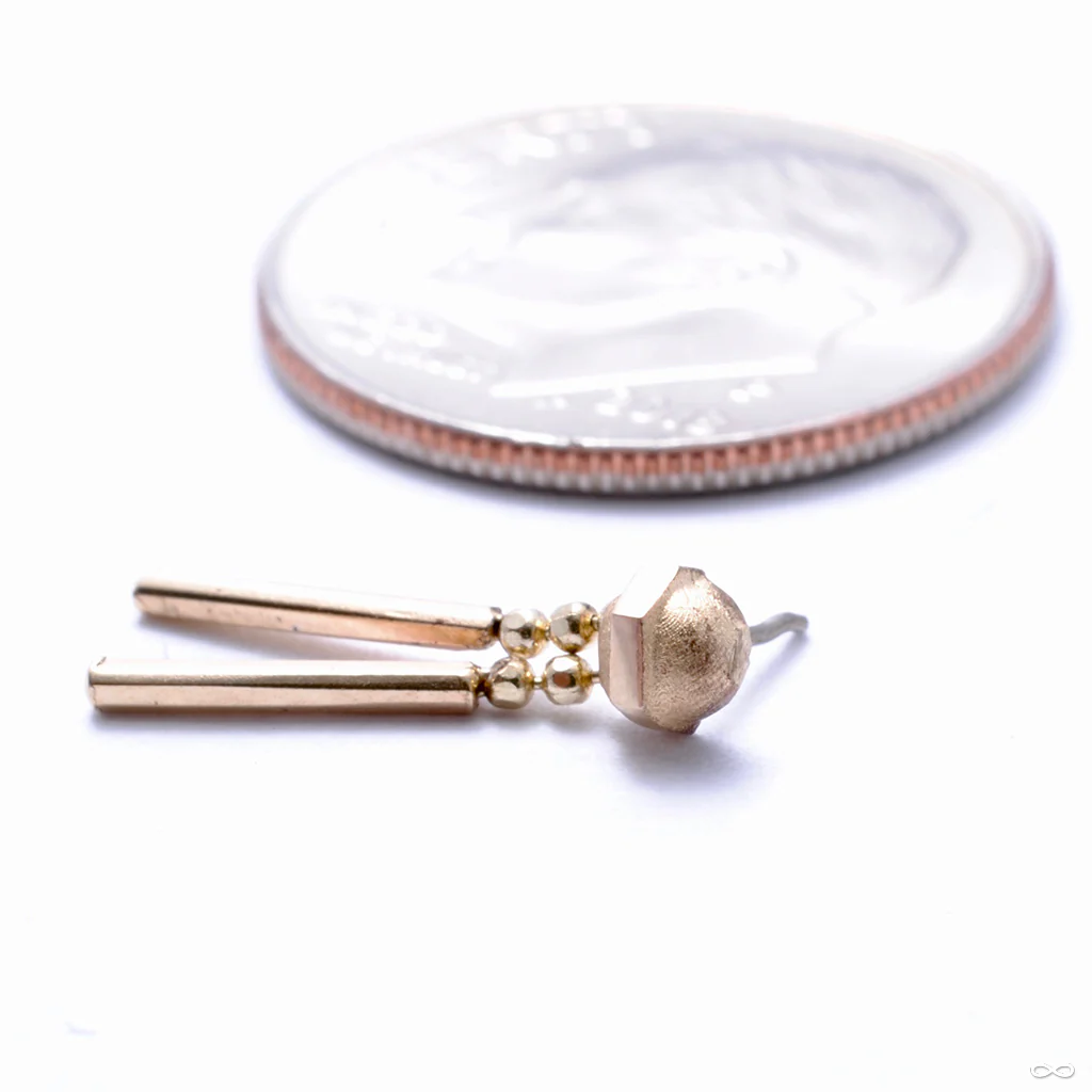 Beam Me Up Press-fit End in Gold from Pupil Hall - Image 5