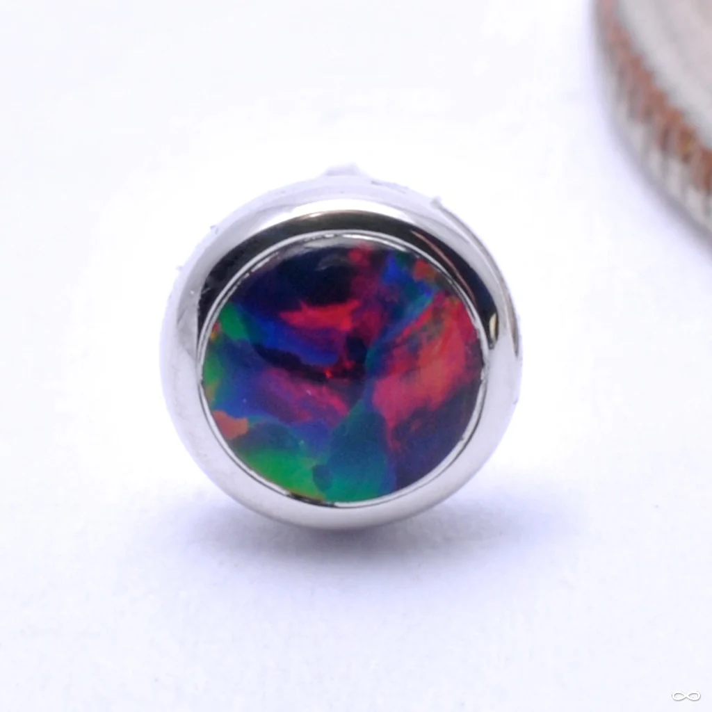 Bezel-set Cabochon Press-fit End in Gold from BVLA - Image 13