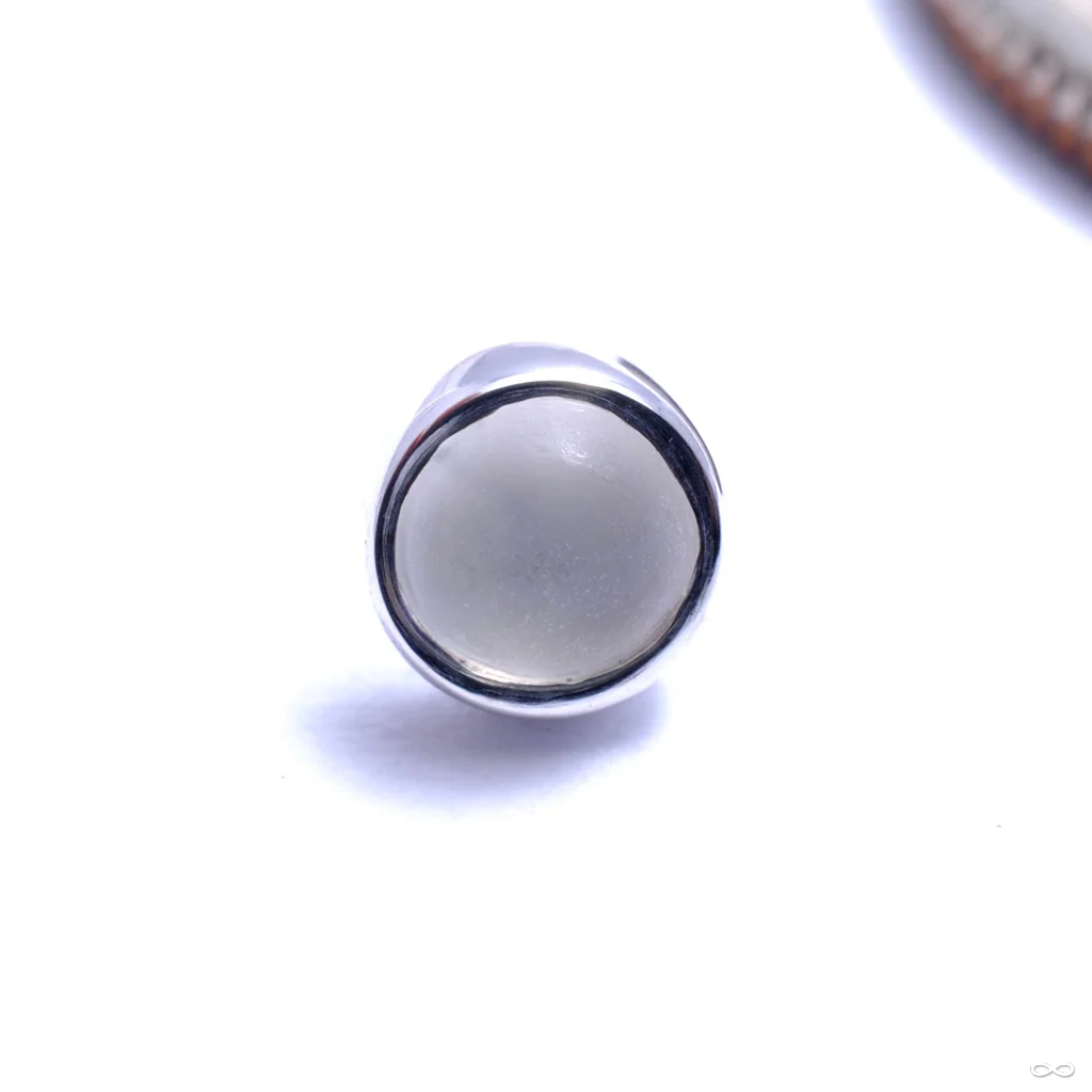 Bezel-set Cabochon Press-fit End in Gold from BVLA - Image 7