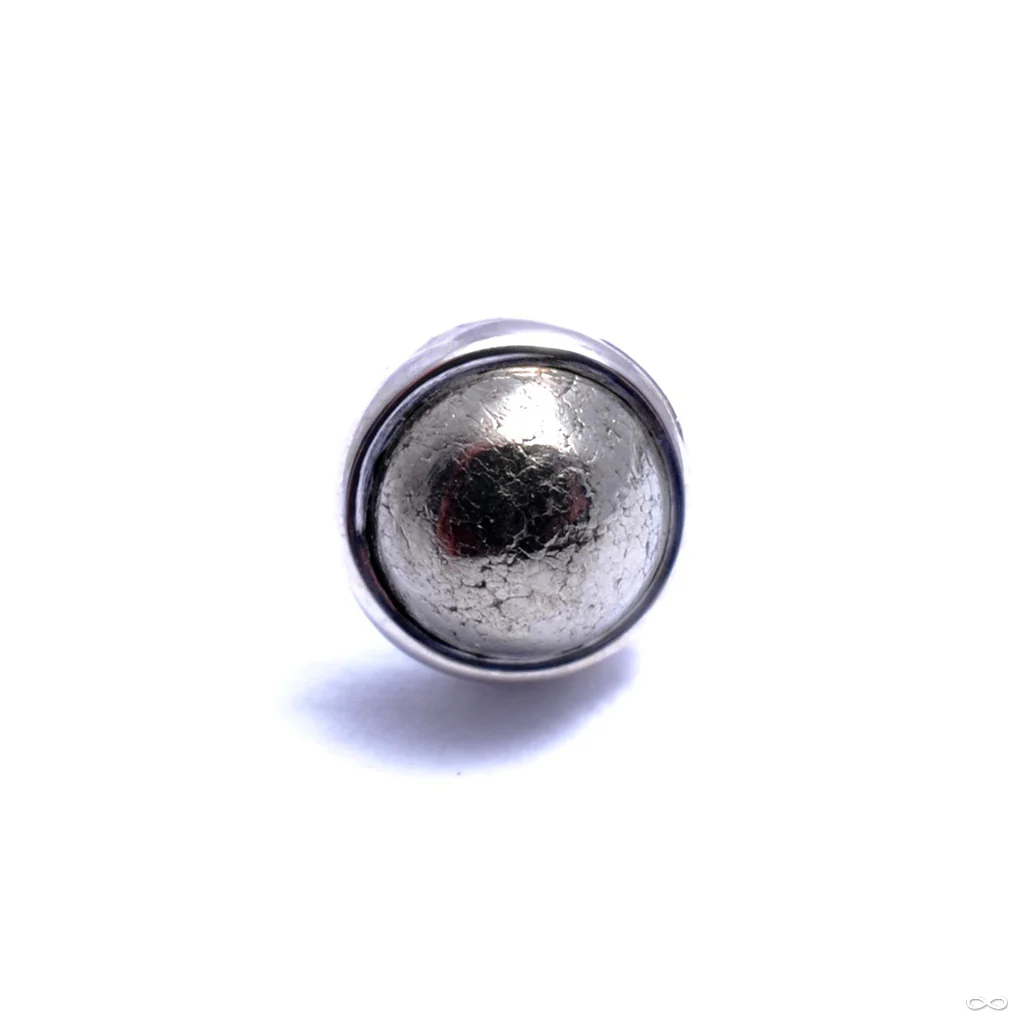 Bezel-set Cabochon Press-fit End in Gold from BVLA - Image 8