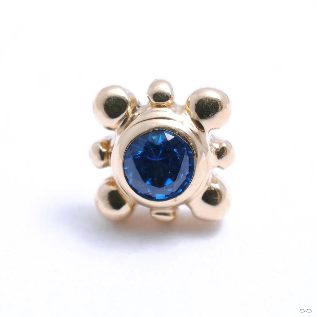 Bindi Press-fit End in Gold from LeRoi - Image 15