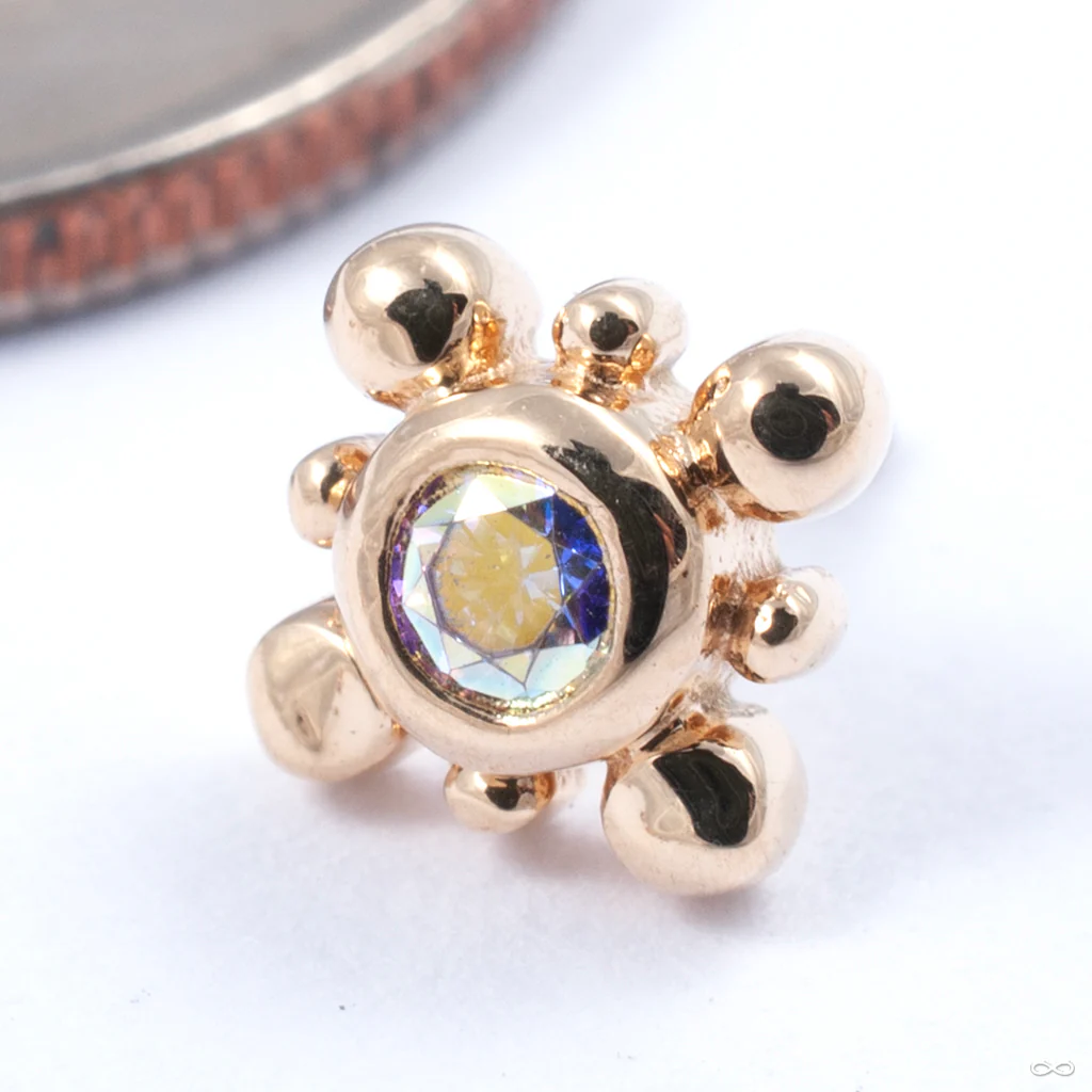 Bindi Press-fit End in Gold from LeRoi - Image 22