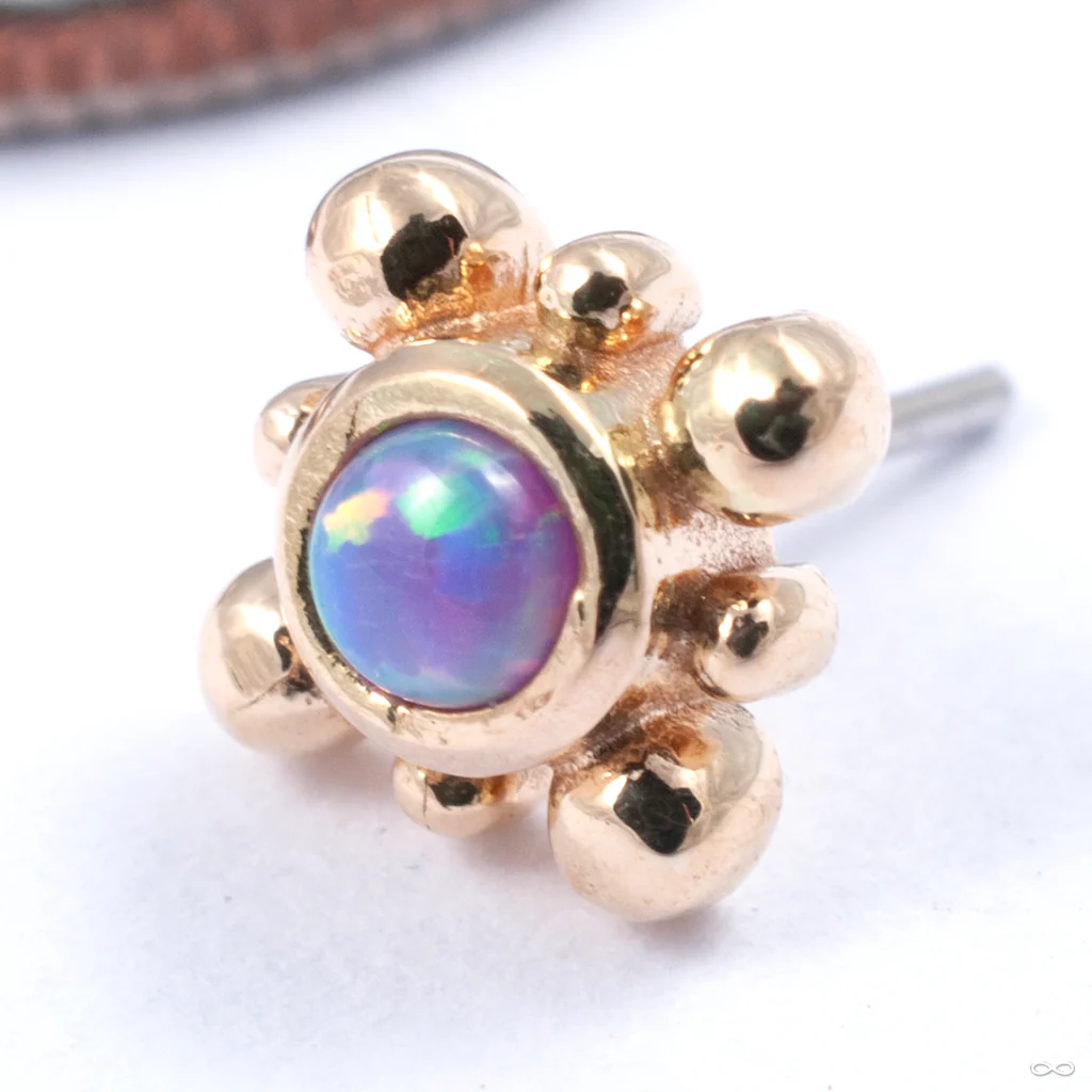 Bindi Press-fit End in Gold from LeRoi - Image 24
