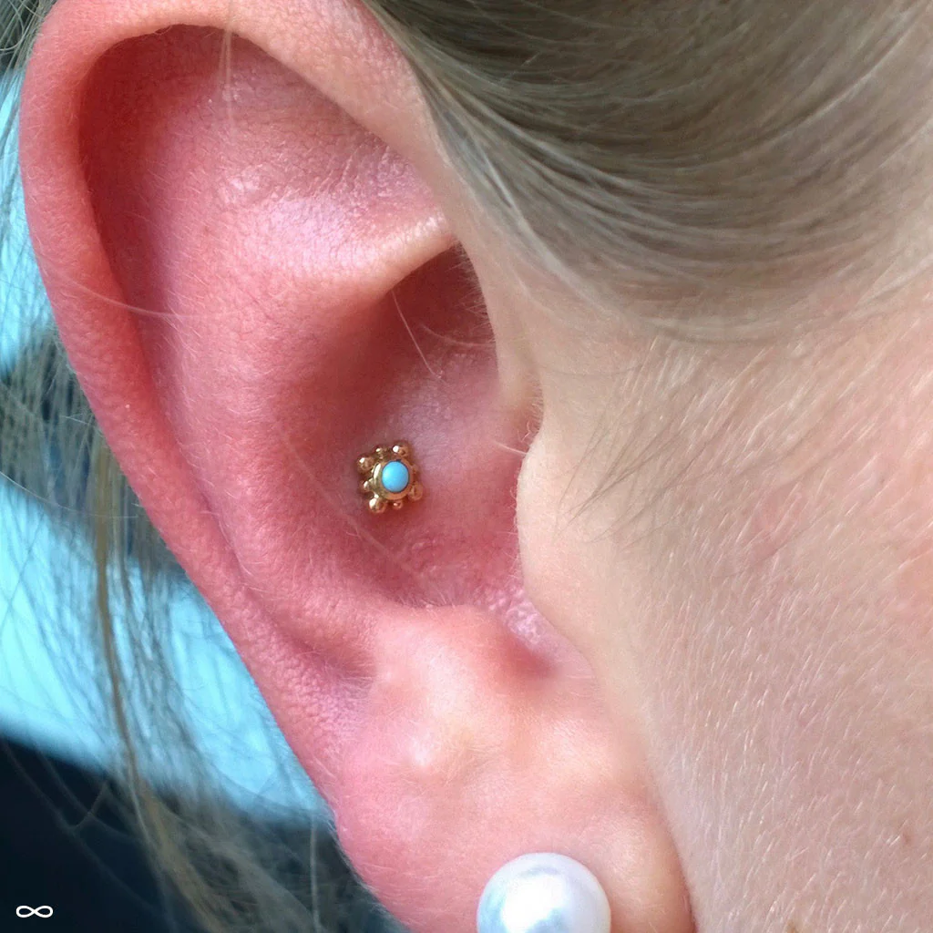 Bindi Press-fit End in Gold from LeRoi - Image 26