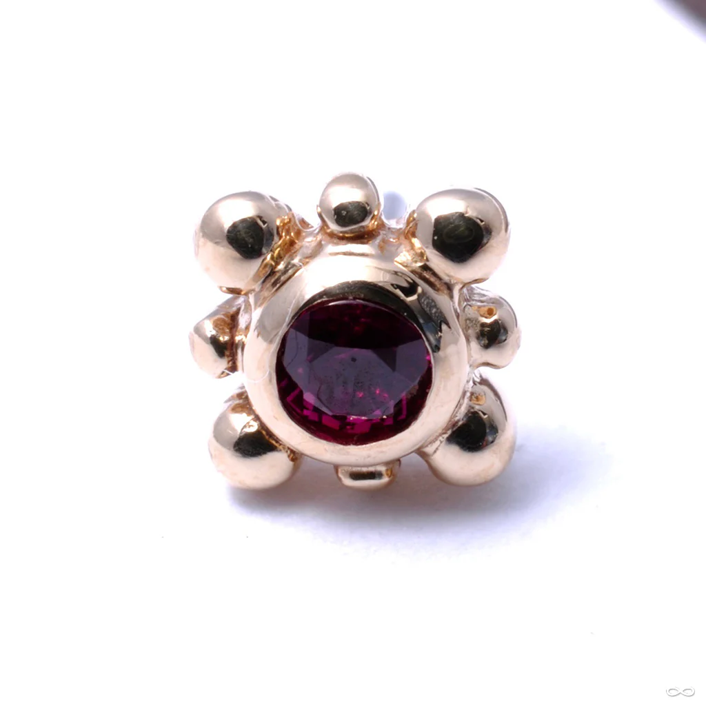 Bindi Press-fit End in Gold from LeRoi - Image 5