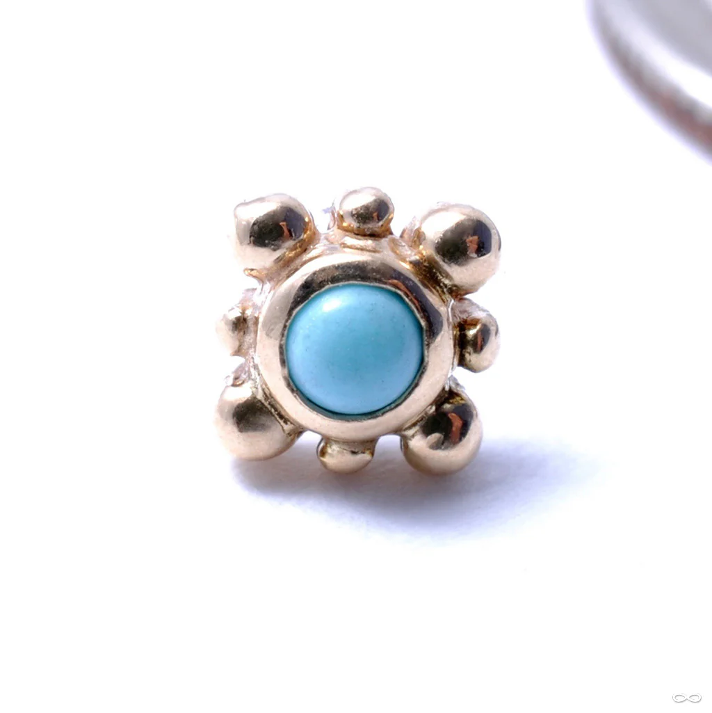 Bindi Press-fit End in Gold from LeRoi - Image 7