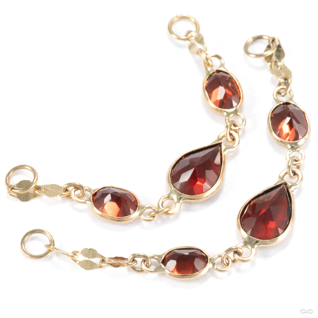 Blood Lust Chain in Gold from Hialeah