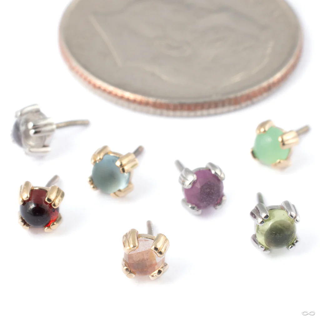 Cab Prong Press-fit End in Gold from BVLA - Image 2