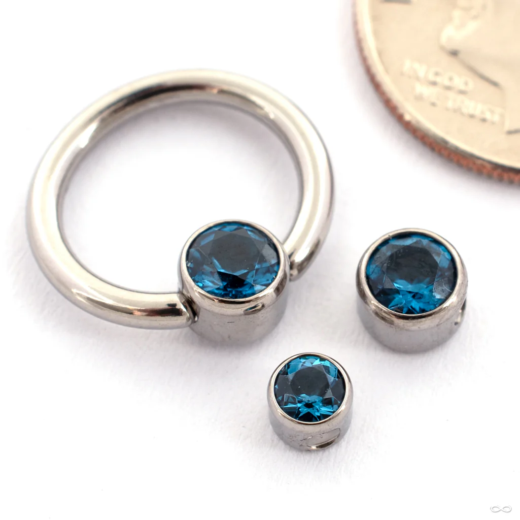 Captive Gem Bead in Titanium from Industrial Strength - Image 12