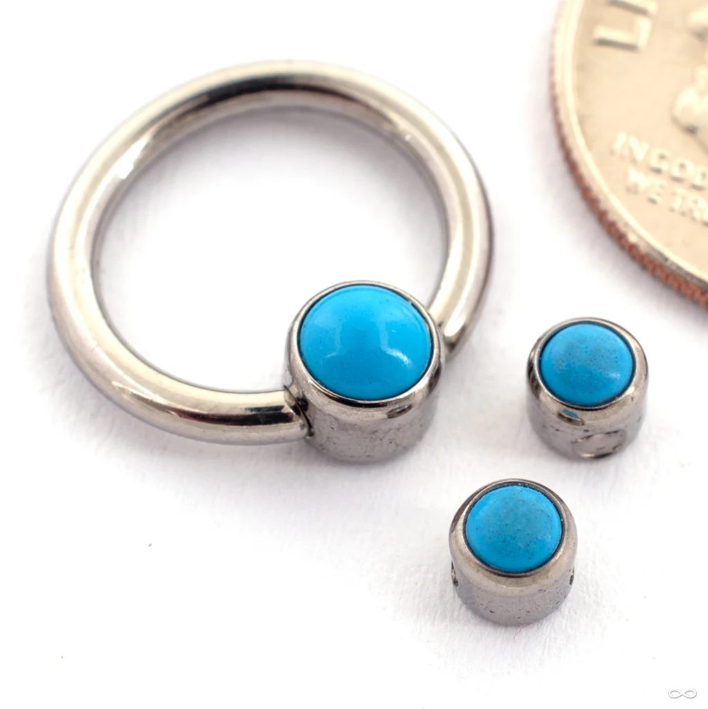 Captive Gem Bead in Titanium from Industrial Strength - Image 20