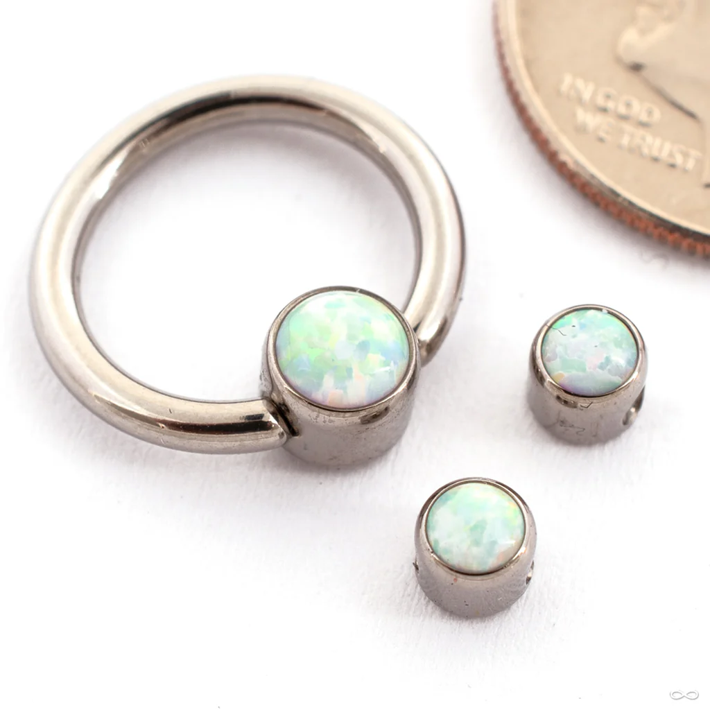 Captive Gem Bead in Titanium from Industrial Strength - Image 21