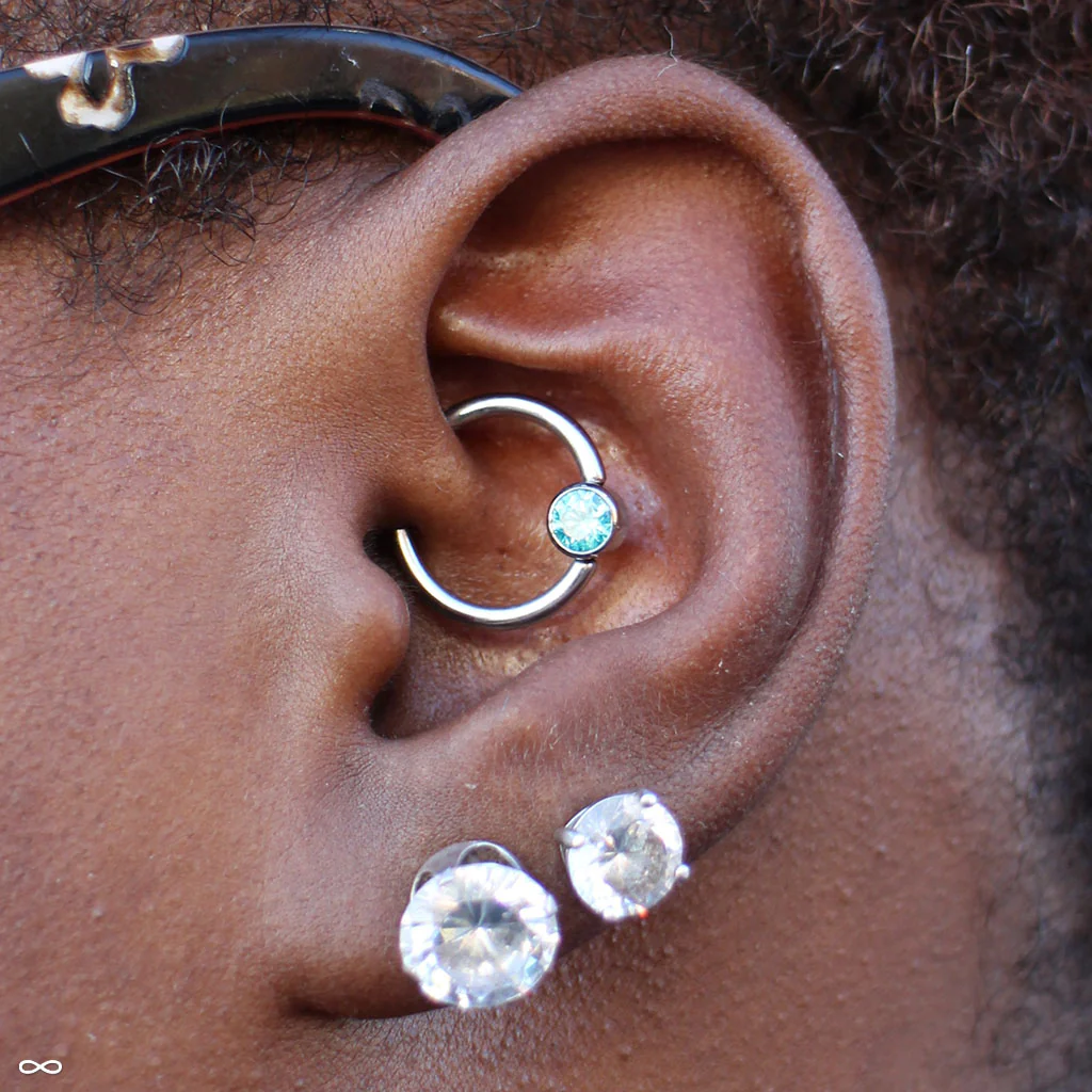 Captive Gem Bead in Titanium from Industrial Strength - Image 25