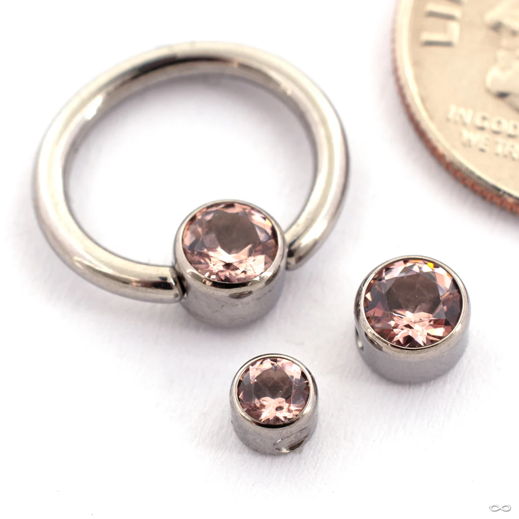 Captive Gem Bead in Titanium from Industrial Strength - Image 8