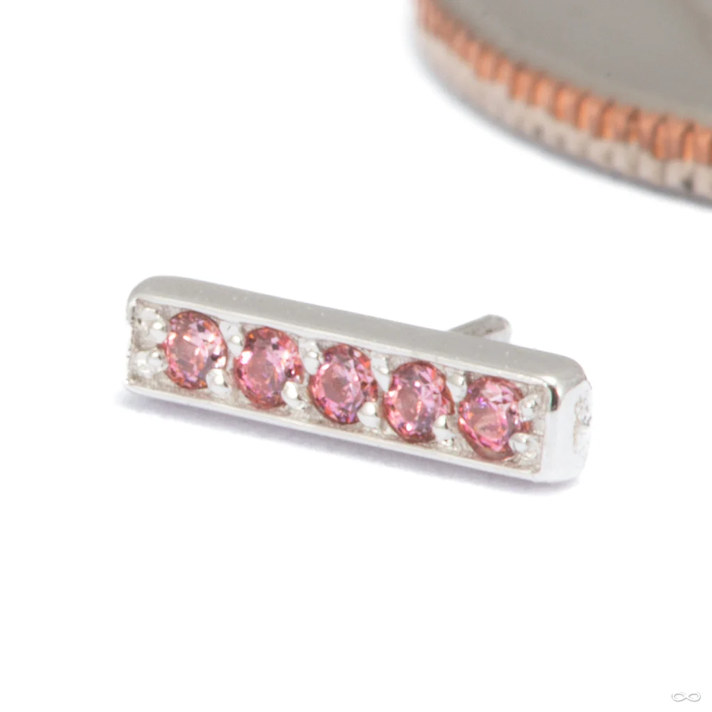 Cascade Press-fit End in Gold from Auris Jewellery