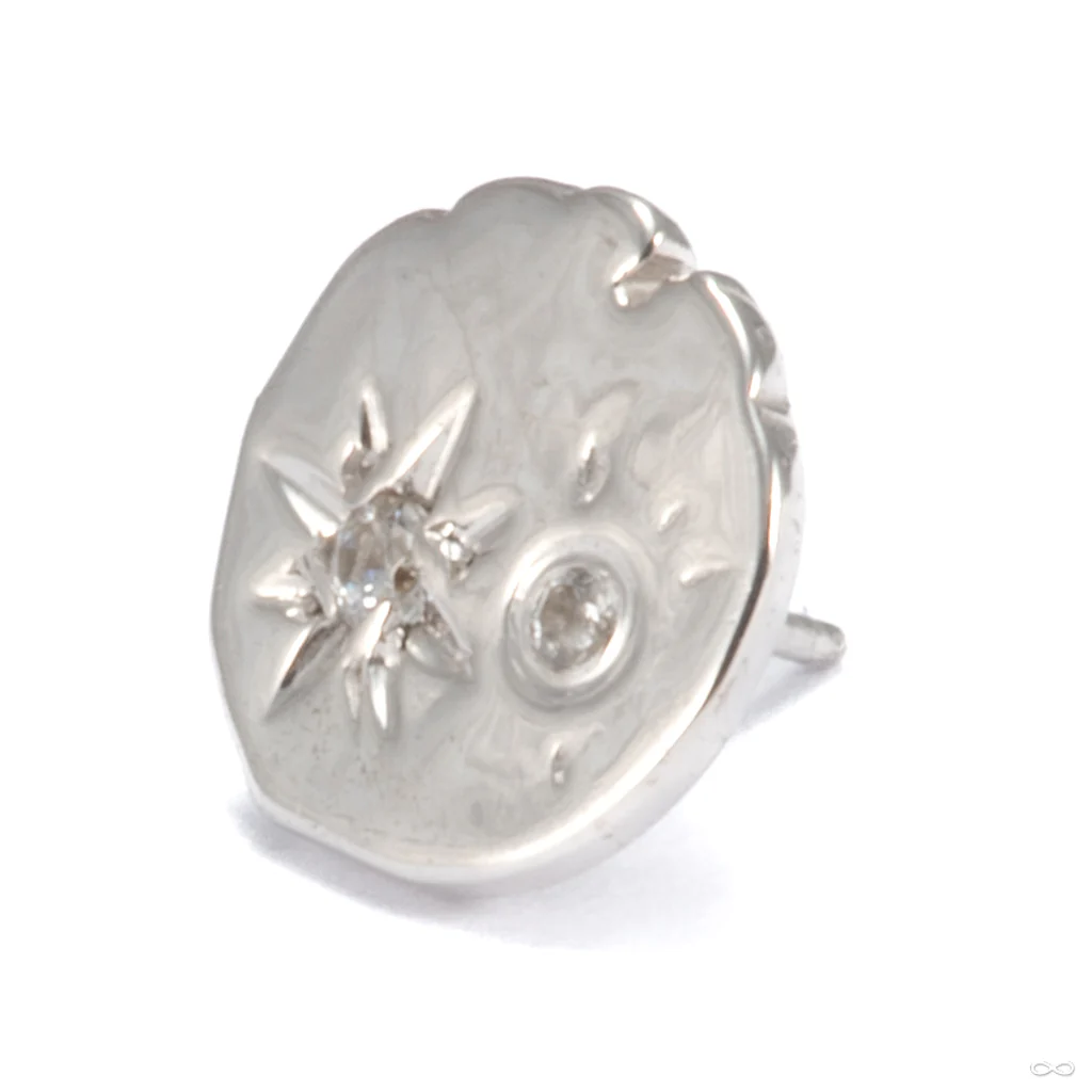 Celestial Press-fit End in Gold from Maya Jewelry - Image 3