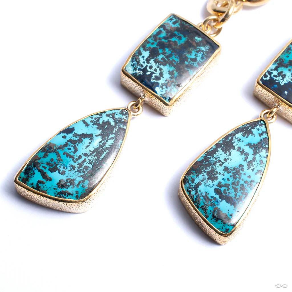 Chrysocolla Dangles from Diablo Organics - Image 3
