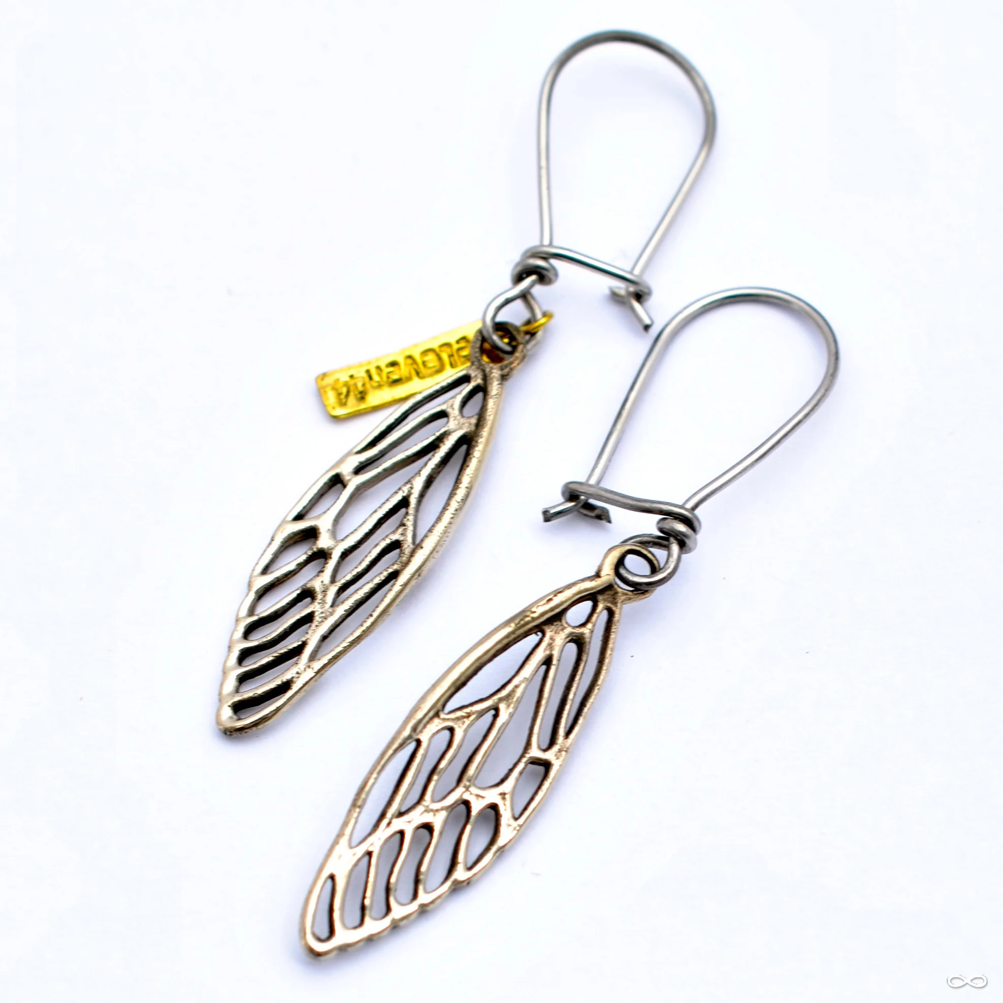 Cicada Wing Earrings from Eleven44 - Image 4