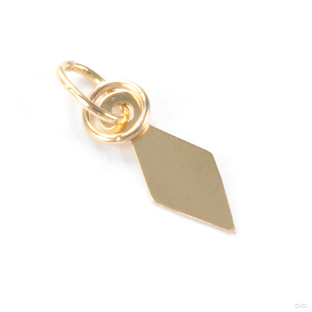 Circus Circus Charm in Gold from Hialeah - Image 2
