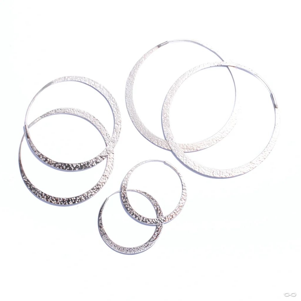 Classic Hoop Earrings from Tawapa - Image 2