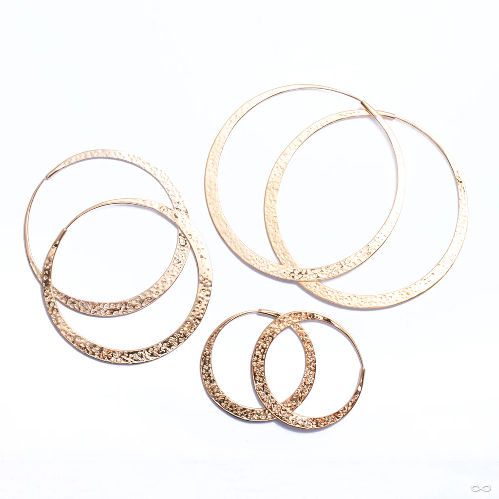 Classic Hoop Earrings from Tawapa - Image 3