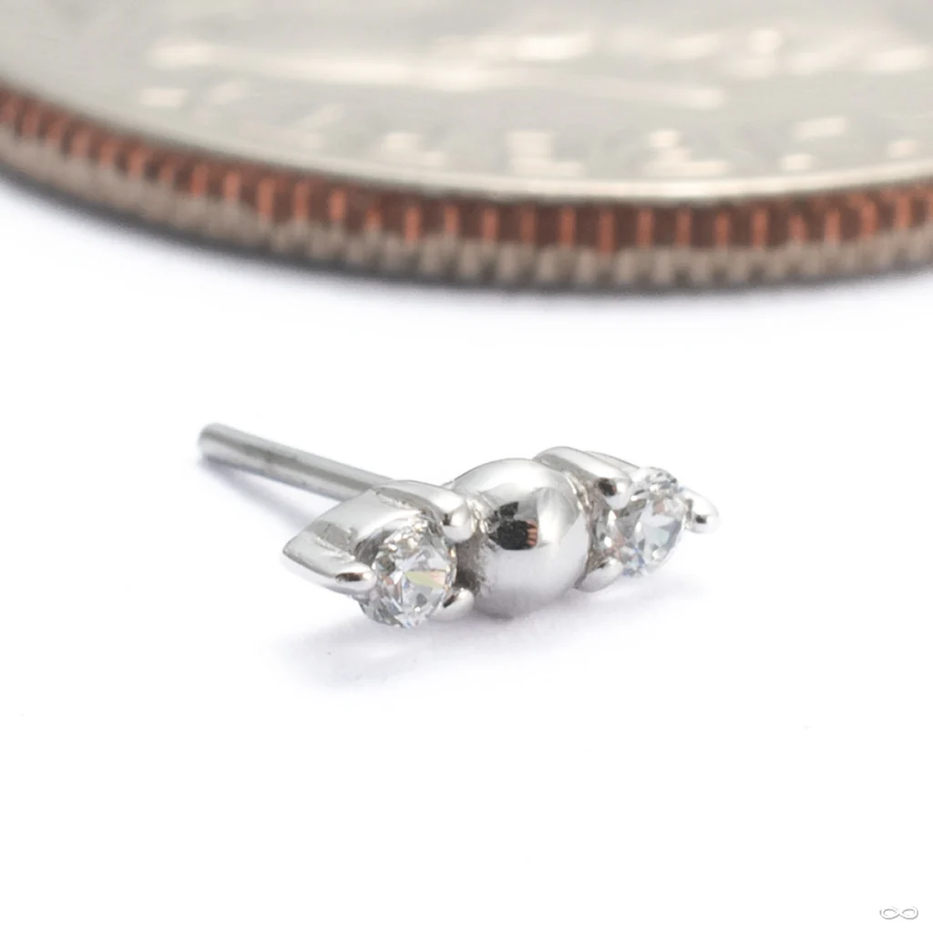 Crushing Press-fit End in Gold from Buddha Jewelry - Image 3