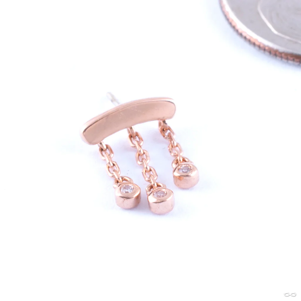 Delilah Press-fit End in Gold from Junipurr Jewelry - Image 2