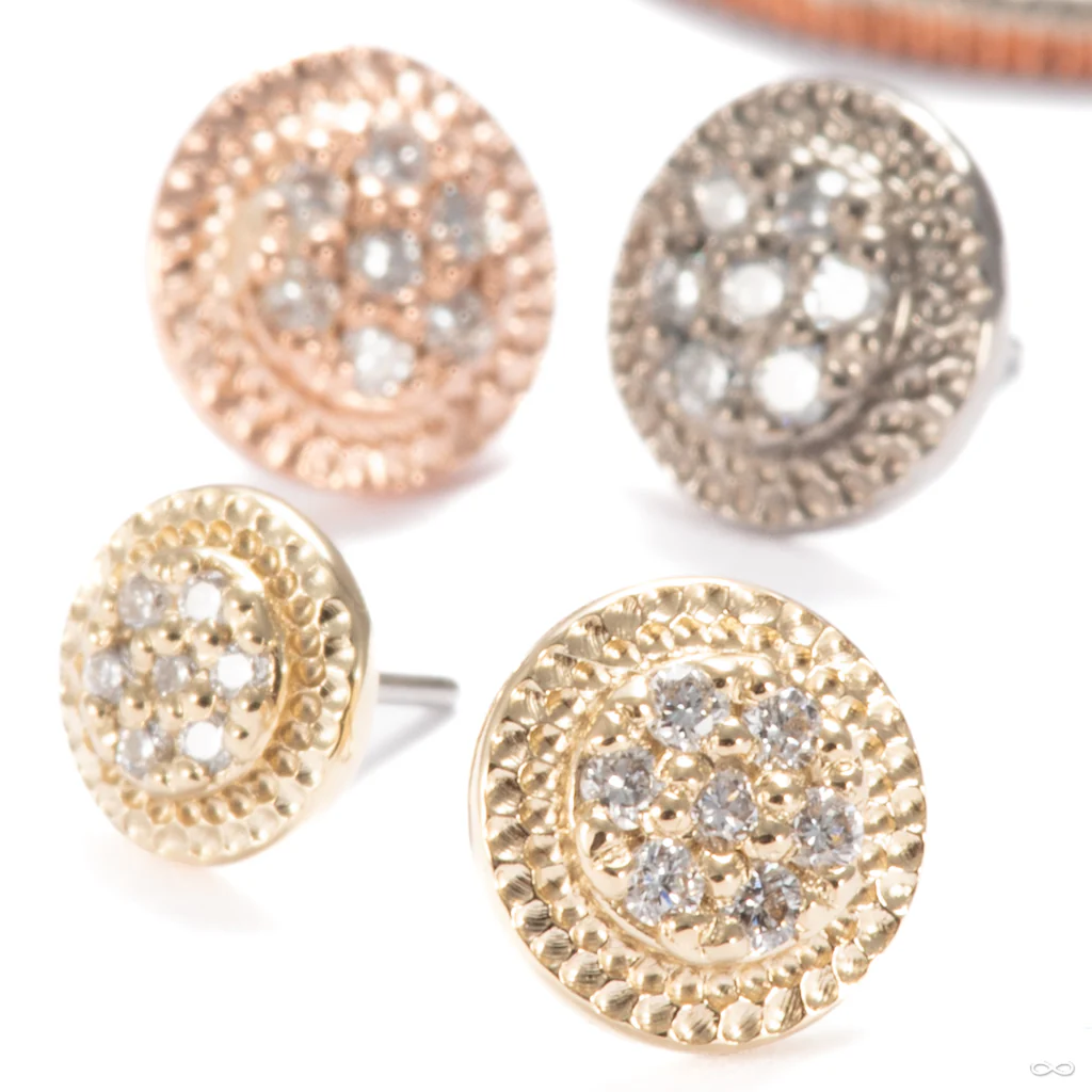 Didact Press-fit End in Gold from Seasons Handmade