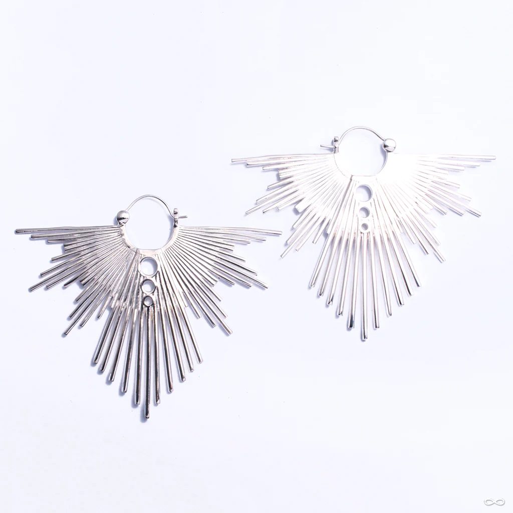 Divine Hoop Earrings from Tawapa
