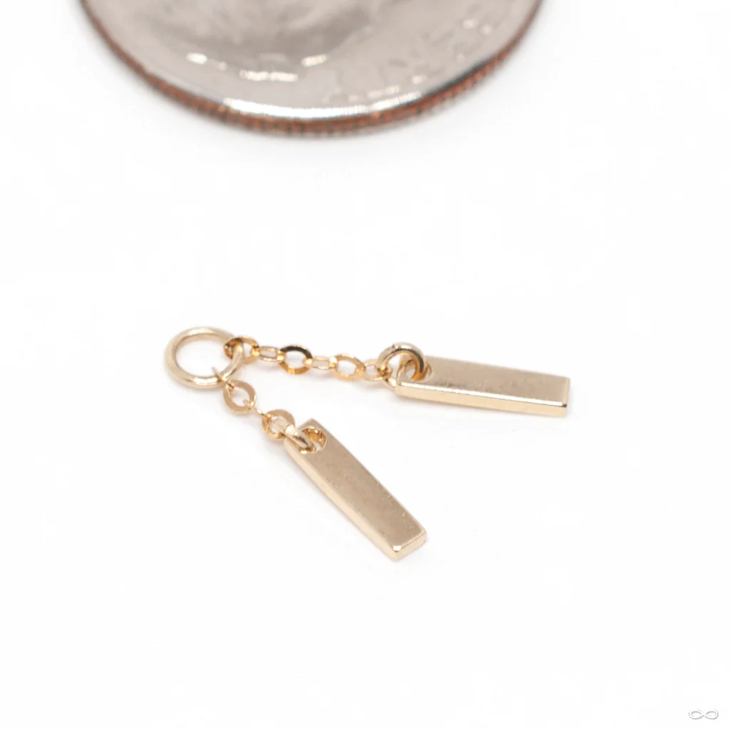 Dos Charm in Gold from Hialeah - Image 2