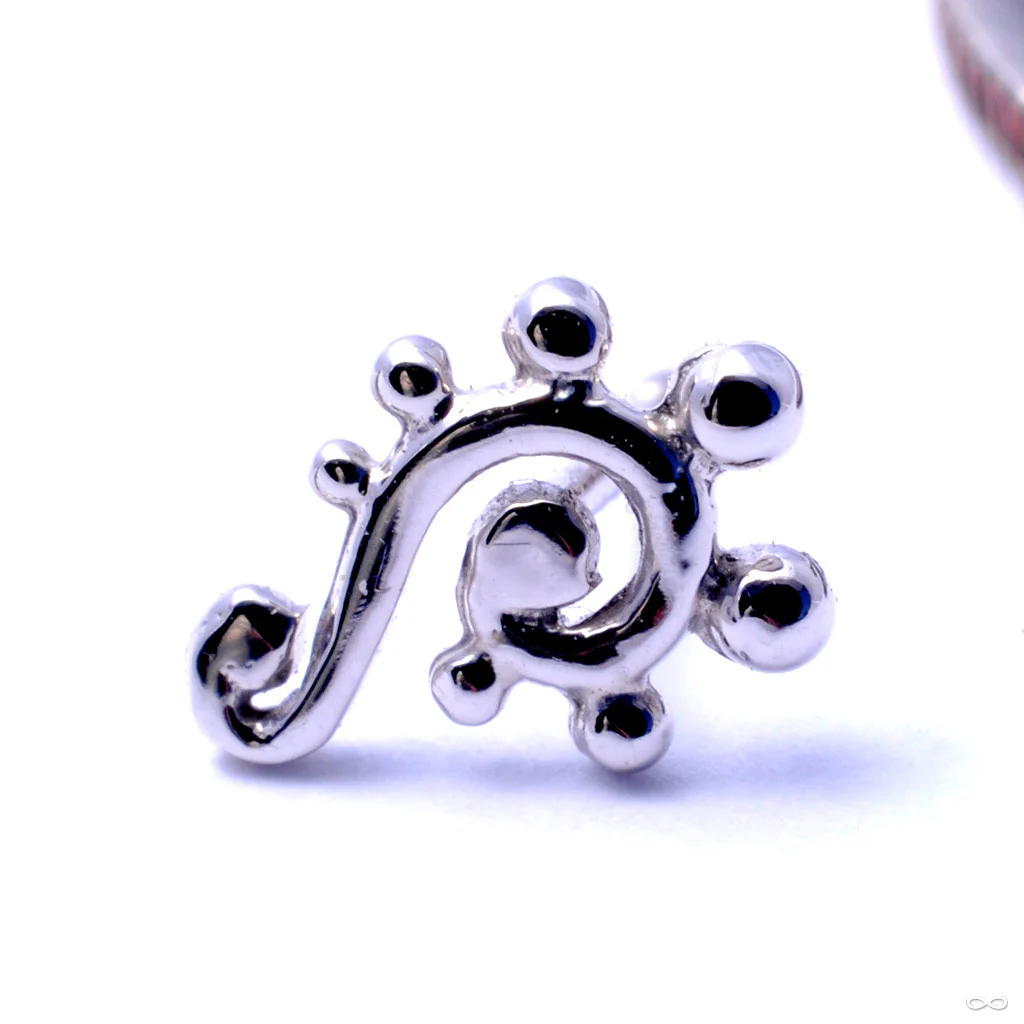 Dots and Swirls Press-fit End in Gold from BVLA - Image 3