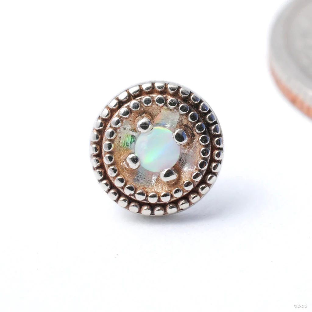 Double Millgrain Round Press-fit End in Gold from LeRoi - Image 15