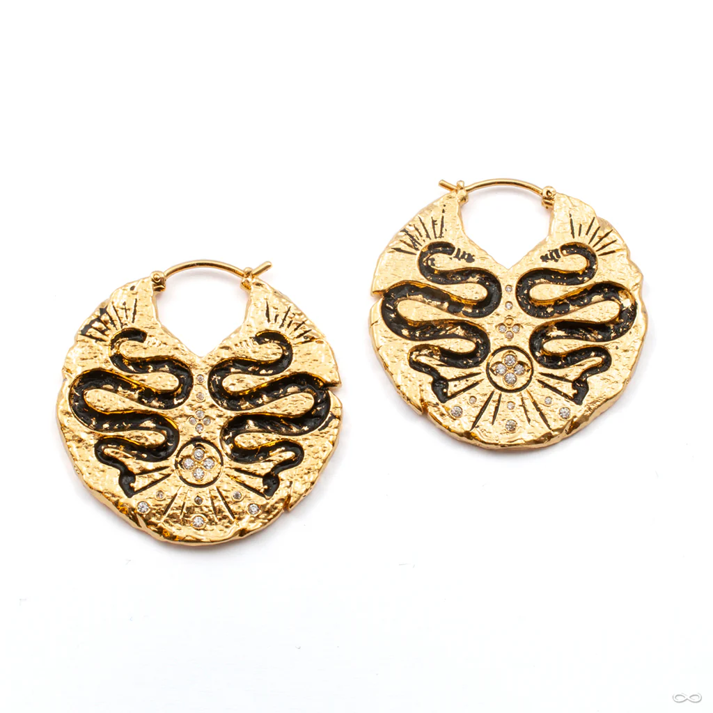Duality Earrings from Maya Jewelry - Image 2
